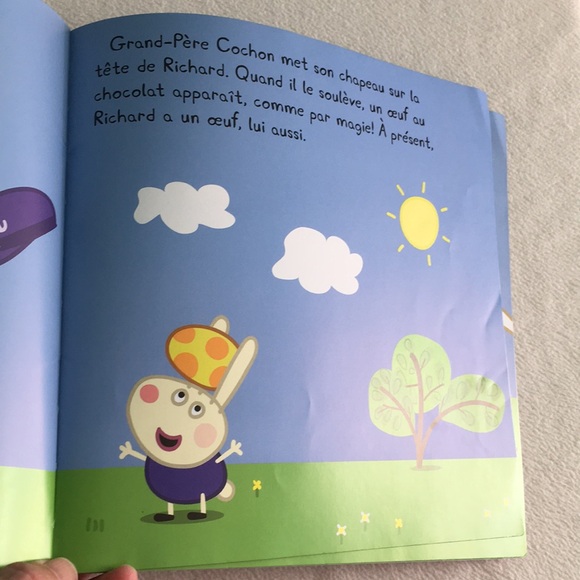 🐣 “La chasse aux œufs de Pâques” French Language Peppa Pig Paperback Book 🇫🇷 - Picture 5 of 13